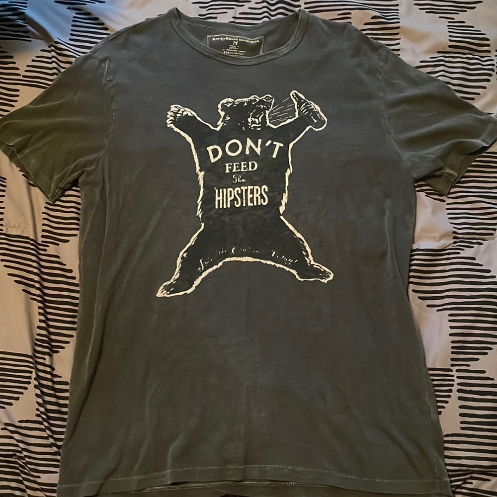 Don’t Feed The Hipsters graphic tee